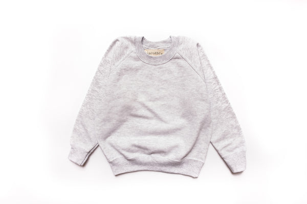 Sweatshirts ENFANT gris perle